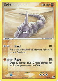 Onix - EX Battle Stadium (BST) #71 - Common Pokémon Trading Card