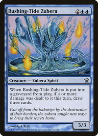 Rushing-Tide Zubera - Saviors of Kamigawa (SOK) #52 - Uncommon Magic: The Gathering Trading Card