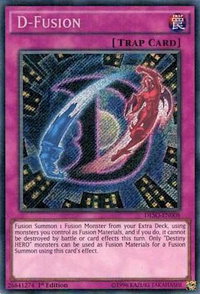 D-Fusion - Destiny Soldiers (DESO) #DESO-EN008 - Secret Rare YuGiOh Trading Card