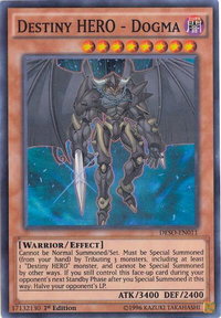 Destiny HERO - Dogma - Destiny Soldiers (DESO) #DESO-EN011 - Super Rare YuGiOh Trading Card