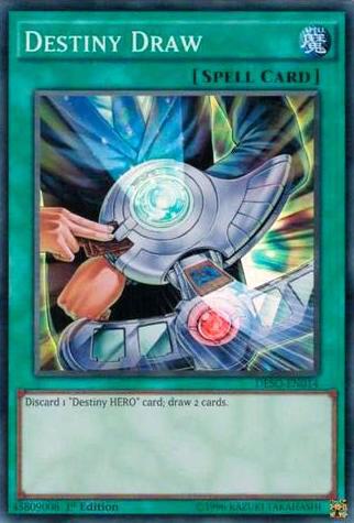 Destiny Draw - Destiny Soldiers YuGiOh trading card