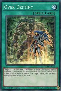 Over Destiny - Destiny Soldiers (DESO) #DESO-EN015 - Super Rare YuGiOh Trading Card