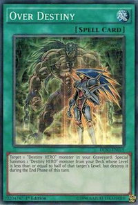 Over Destiny - Destiny Soldiers (DESO) #DESO-EN015 - Super Rare YuGiOh Trading Card