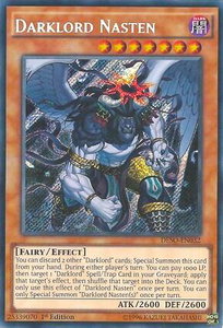 Darklord Nasten - Destiny Soldiers (DESO) #DESO-EN032 - Secret Rare YuGiOh Trading Card