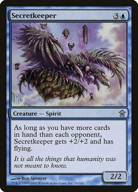 Secretkeeper - Saviors of Kamigawa Magic: The Gathering trading card