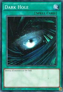 Dark Hole - Destiny Soldiers (DESO) #DESO-EN042 - Super Rare YuGiOh Trading Card