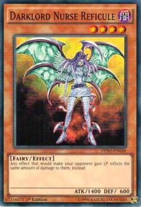 Darklord Nurse Reficule - Destiny Soldiers (DESO) #DESO-EN048 - Super Rare YuGiOh Trading Card