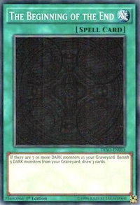 The Beginning of the End - Destiny Soldiers (DESO) #DESO-EN053 - Super Rare YuGiOh Trading Card
