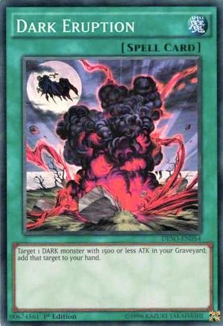 Dark Eruption - Destiny Soldiers YuGiOh trading card