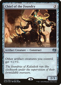 Chief of the Foundry - Gift Boxes and Promos (GBP) #200 - Promo Magic: The Gathering Trading Card