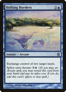 Shifting Borders - Saviors of Kamigawa (SOK) #56 - Uncommon Magic: The Gathering Trading Card