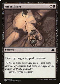 Assassinate - Planechase Anthology (PCA) #30 - Common Magic: The Gathering Trading Card