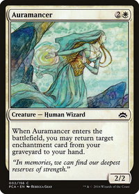 Auramancer - Planechase Anthology (PCA) #2 - Common Magic: The Gathering Trading Card