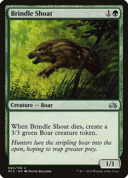 Brindle Shoat - Planechase Anthology Magic: The Gathering trading card