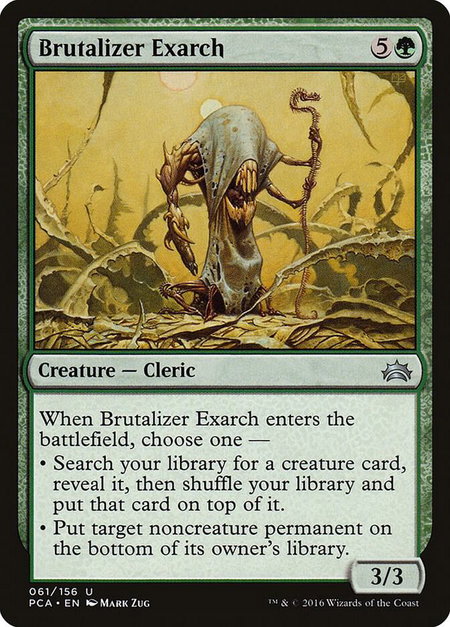 Brutalizer Exarch - Planechase Anthology Magic: The Gathering trading card