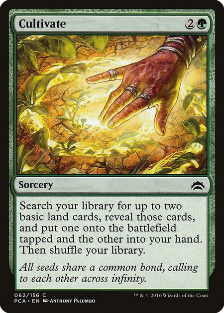 Cultivate - Planechase Anthology Magic: The Gathering trading card