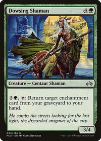 Dowsing Shaman - Planechase Anthology (PCA) #63 - Uncommon Magic: The Gathering Trading Card