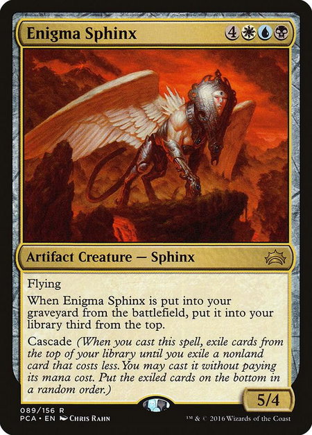 Enigma Sphinx - Planechase Anthology Magic: The Gathering trading card