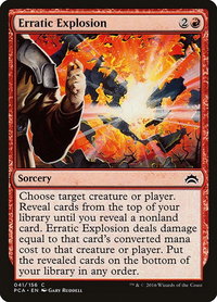 Erratic Explosion - Planechase Anthology (PCA) #41 - Common Magic: The Gathering Trading Card