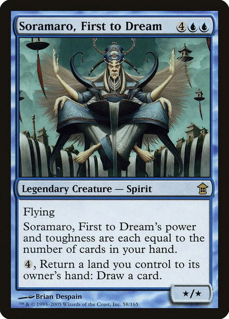 Soramaro, First to Dream - Saviors of Kamigawa Magic: The Gathering trading card