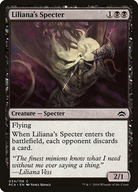 Liliana's Specter - Planechase Anthology (PCA) #34 - Common Magic: The Gathering Trading Card
