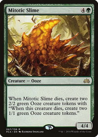 Mitotic Slime - Planechase Anthology (PCA) #67 - Rare Magic: The Gathering Trading Card