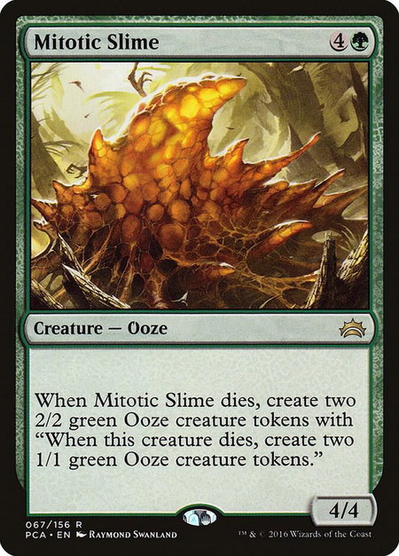 Mitotic Slime - Planechase Anthology Magic: The Gathering trading card