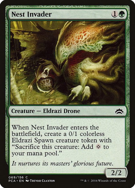 Nest Invader - Planechase Anthology Magic: The Gathering trading card