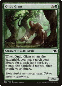 Ondu Giant - Planechase Anthology (PCA) #71 - Common Magic: The Gathering Trading Card