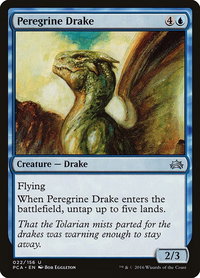 Peregrine Drake - Planechase Anthology (PCA) #22 - Uncommon Magic: The Gathering Trading Card