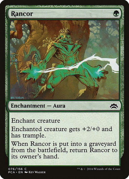 Rancor - Planechase Anthology Magic: The Gathering trading card