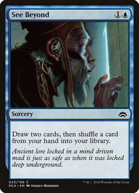 See Beyond - Planechase Anthology (PCA) #25 - Common Magic: The Gathering Trading Card