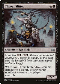 Throat Slitter - Planechase Anthology (PCA) #37 - Uncommon Magic: The Gathering Trading Card