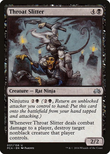 Throat Slitter - Planechase Anthology Magic: The Gathering trading card