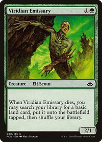 Viridian Emissary - Planechase Anthology (PCA) #80 - Common Magic: The Gathering Trading Card