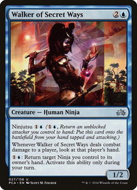 Walker of Secret Ways - Planechase Anthology (PCA) #27 - Uncommon Magic: The Gathering Trading Card