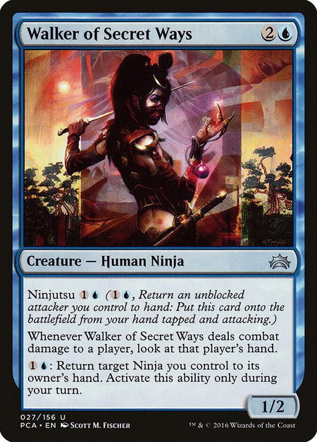Walker of Secret Ways - Planechase Anthology Magic: The Gathering trading card