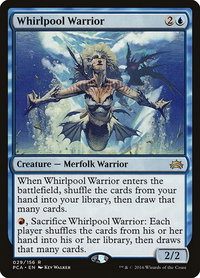 Whirlpool Warrior - Planechase Anthology (PCA) #29 - Rare Magic: The Gathering Trading Card
