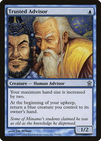 Trusted Advisor - Saviors of Kamigawa (SOK) #59 - Uncommon Magic: The Gathering Trading Card