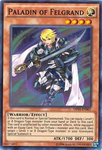 Paladin of Felgrand - OTS Tournament Pack 3 (OP03) #OP03-EN007 - Super Rare YuGiOh Trading Card