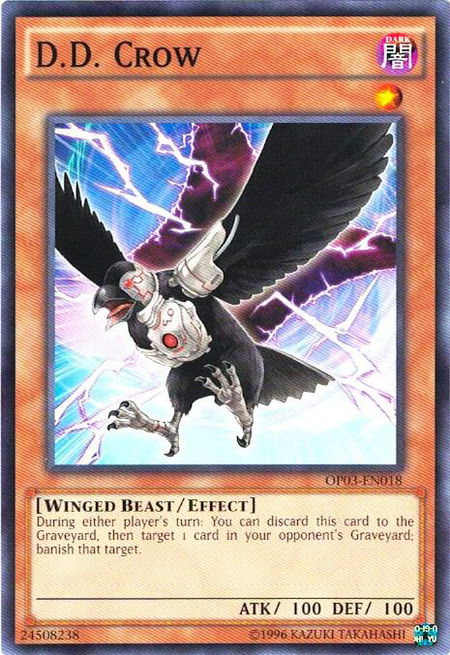 D.D. Crow - OTS Tournament Pack 3 YuGiOh trading card