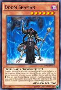 Doom Shaman - OTS Tournament Pack 3 (OP03) #OP03-EN019 - Common / Short Print YuGiOh Trading Card