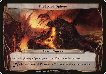 The Fourth Sphere (Planechase Anthology) - Oversize Cards Magic: The Gathering trading card
