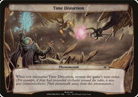 Time Distortion (Planechase Anthology) - Oversize Cards (OVER) #8 - Special Magic: The Gathering Trading Card