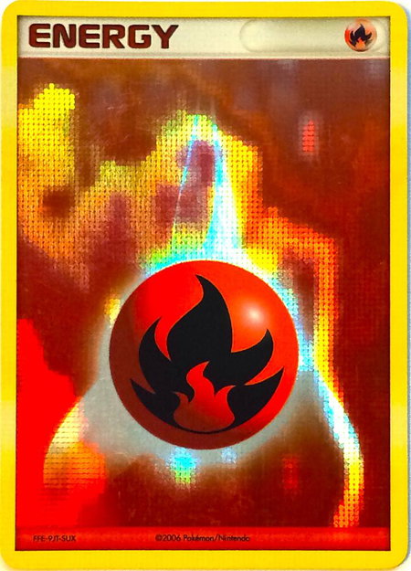 Fire Energy (2006-2007 League Promo) - League & Championship Cards Pokémon trading card