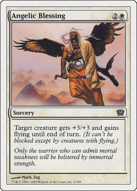 Angelic Blessing - 9th Edition Magic: The Gathering trading card