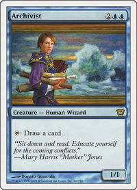 Archivist - 9th Edition (9ED) #60 - Rare Magic: The Gathering Trading Card