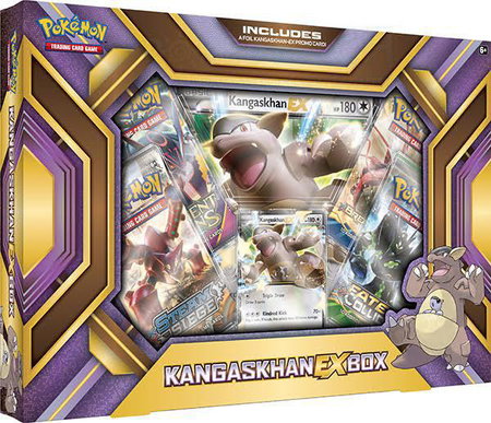 Kangaskhan EX Box trading card from XY - Evolutions Kangaskhan EX Box - XY - Evolutions Pokémon trading card