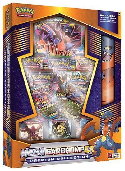 Mega Garchomp EX Premium Collection trading card from XY - Evolutions Mega Garchomp EX Premium Collection - XY - Evolutions Pokémon trading card
