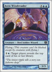 Aven Windreader - 9th Edition (9ED) #62 - Common Magic: The Gathering Trading Card